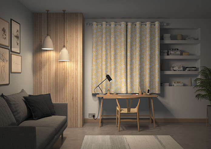 Carlina, Ochre - Made to Measure Curtains - Image 7